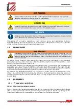 Preview for 22 page of HOLZMANN MASCHINEN SHT310 User Manual