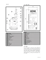 Preview for 9 page of Homa C260WA Original Instruction Manual