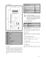 Preview for 25 page of Homa C260WA Original Instruction Manual