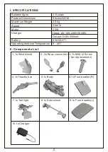 Preview for 2 page of HOMCOM 370-227V70 Installation And Operation Manual