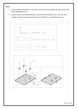 Preview for 13 page of HOMCOM A90-245 Assembly Instruction Manual