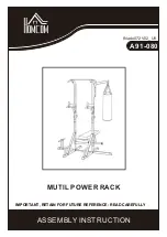 HOMCOM A91-080 Assembly Instruction Manual preview