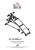 Preview for 1 page of HOMCOM A91-085 Product Instructions