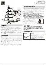 Preview for 2 page of Home Accents Holiday 1005 235 079 Assembly Instructions