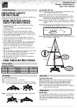 Preview for 1 page of Home Accents Holiday TG50M2Z29C01 Quick Start Manual