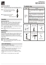 Preview for 2 page of Home Accents Holiday TG70CY290L03 Quick Start Manual