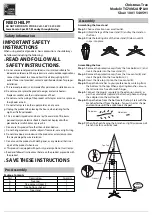 Home Accents Holiday TG70M2ASPL00 Quick Start Manual preview