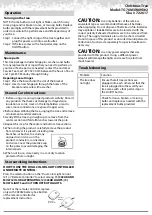 Preview for 2 page of Home Accents Holiday TG76M3W89D02 Manual