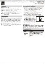 Preview for 2 page of Home Accents Holiday TG76P2824L07 Manual