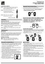 Preview for 2 page of Home Accents Holiday TG90M3P07D27 Manual