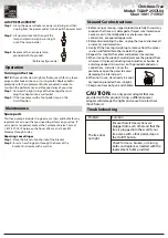 Preview for 2 page of Home Accents Holiday TGA0P2557L04 Manual