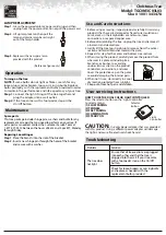 Preview for 2 page of Home Accents Holiday TGC0M3C03L03 Manual