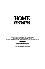 Preview for 20 page of Home Decorators Collection 1002 246 543 Use And Care Manual