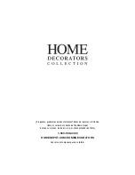 Preview for 30 page of Home Decorators Collection 26668 Use And Care Manual