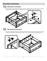 Preview for 12 page of Home Decorators Collection 301353160 Assembly Instructions Manual