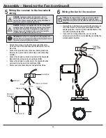 Preview for 10 page of Home Decorators Collection 52-VEND Use And Care Manual