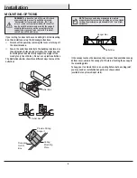 Preview for 6 page of Home Decorators Collection 68-ATRDC Use And Care Manual