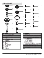 Preview for 21 page of Home Decorators Collection BENSON Use And Care Manual