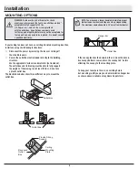 Preview for 6 page of Home Decorators Collection FC132-BMRL Use And Care Manual