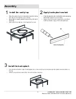 Preview for 6 page of Home Decorators Collection GT25 O Series Assembly Instructions Manual