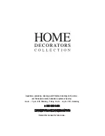 Preview for 8 page of Home Decorators Collection HD-1200-LED Use And Care Manual