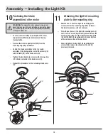 Preview for 14 page of Home Decorators Collection PARKRIDGE YG614-NI Use And Care Manual