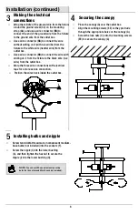 Preview for 6 page of Home Depot 1006 705 852 Use And Care Manual