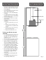 Preview for 4 page of Home Depot 168 SERIES Installation Manual And User'S Manual