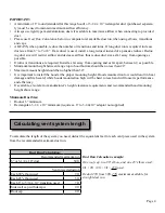 Preview for 5 page of Home Depot 168 SERIES Installation Manual And User'S Manual