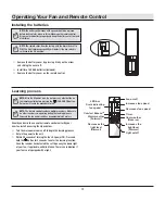 Preview for 12 page of Home Depot AERO BREEZE 60-EVO Use And Care Manual