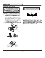 Preview for 22 page of Home Depot AERO BREEZE 60-EVO Use And Care Manual