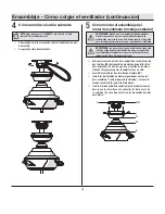 Preview for 26 page of Home Depot AERO BREEZE 60-EVO Use And Care Manual