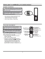 Preview for 28 page of Home Depot AERO BREEZE 60-EVO Use And Care Manual