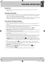 Preview for 19 page of Home electric EPM5002A User Manual