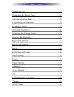 Preview for 3 page of Home Theater Master MX-3000 Owner'S Manual