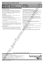 Preview for 4 page of Homecraft Rolyan 09 107 9987 Instruction Sheet