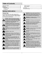 Preview for 2 page of HOMEDEPOT 97869VGDHD Use And Care Manual