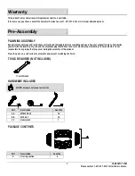 Preview for 3 page of HOMEDEPOT 97869VGDHD Use And Care Manual