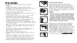 Preview for 3 page of HoMedics BubbleMATE BM-250 Instruction Manual And  Warranty Information