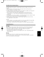 Preview for 25 page of HoMedics FM-CR-2EU Instruction Manual