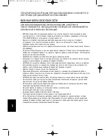 Preview for 30 page of HoMedics FM-CR-2EU Instruction Manual