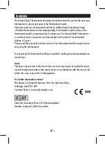 Preview for 2 page of HoMedics HTD8216C Manual