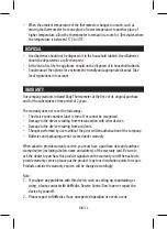 Preview for 16 page of HoMedics HTD8216C Manual