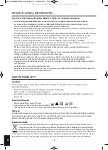 Preview for 16 page of HoMedics Natural Touch SP-1000H-EU Instruction Manual