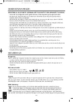 Preview for 56 page of HoMedics Natural Touch SP-1000H-EU Instruction Manual