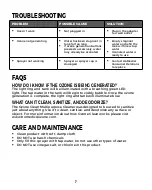 Preview for 7 page of HoMedics Ozone Clean Instruction Manual And  Warranty Information