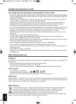 Preview for 52 page of HoMedics SMP-17H-GB Instruction Manual