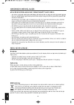 Preview for 40 page of HoMedics Sport HSM-200-EU Instruction Manual