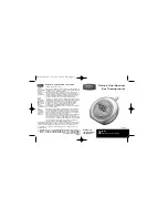 HoMedics TE-101 Instruction Manual preview