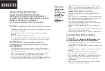 Preview for 6 page of HoMedics TherapistSelect Deluxe SM-200 Instruction Manual And  Warranty Information